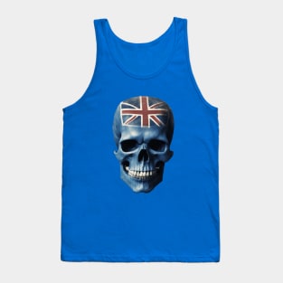 Blue Skull  , Union Jack Tank Top